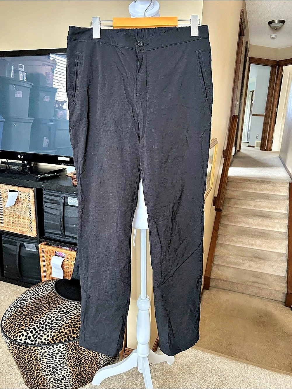 Stormpack Sunice  Black Men's Medium Fleece Lined Pants